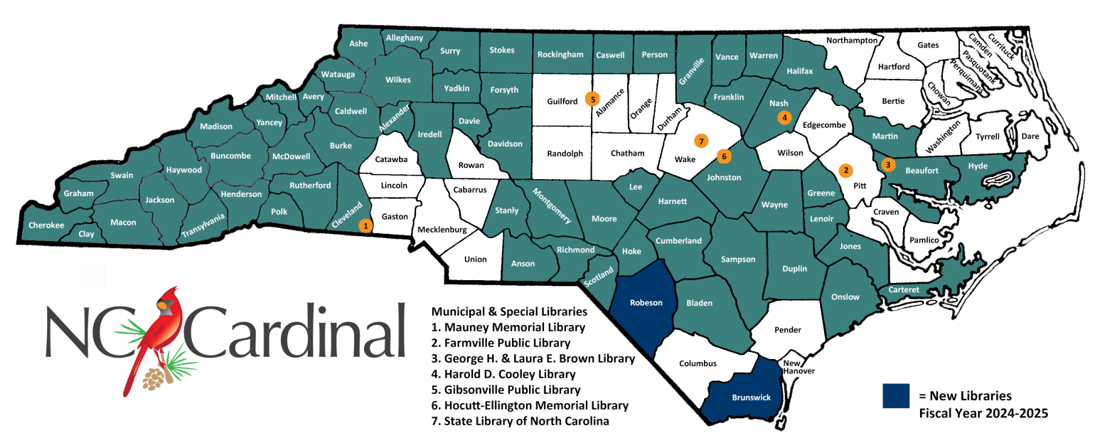 NC Cardinal Map FY24-25