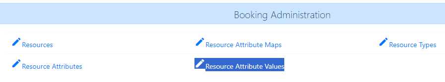 Resource Attribute Value is the last option in the middle column.